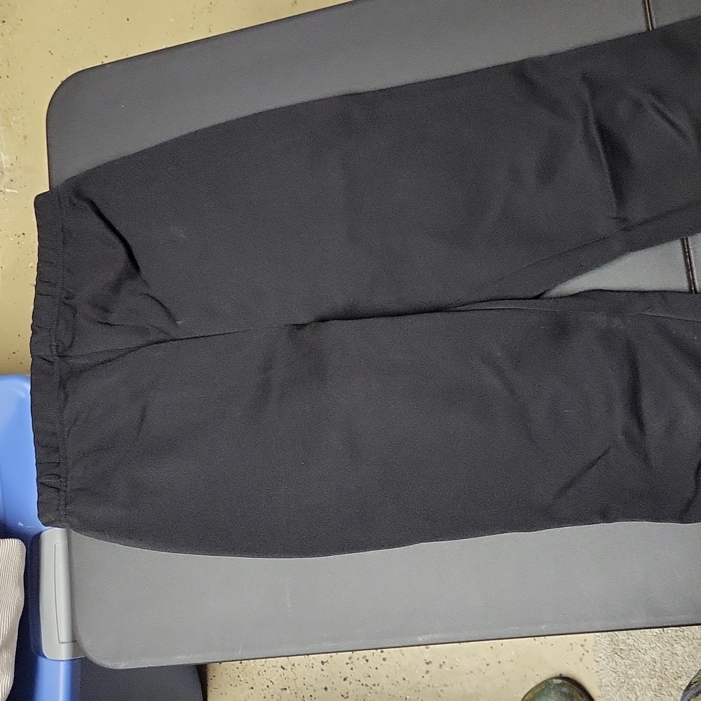 In Due Time Black Silky Pull-on Maternity Pants